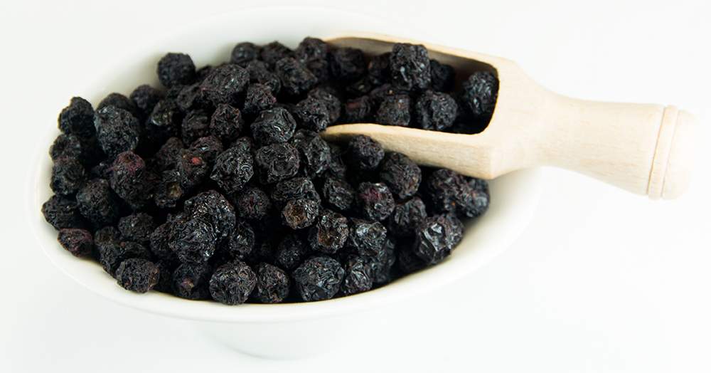 Aronia Beeren getrocknet