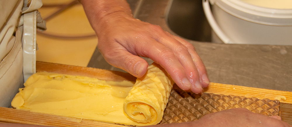 Butter rollen