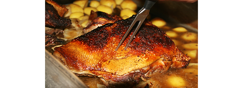 Duroc Nacken mit Schwarte