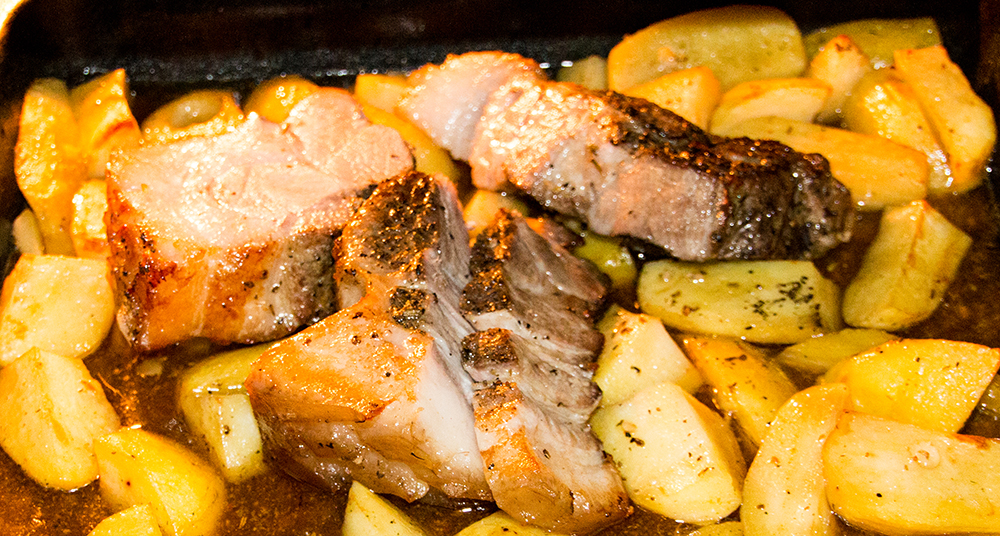 Schweinebraten im Ofen