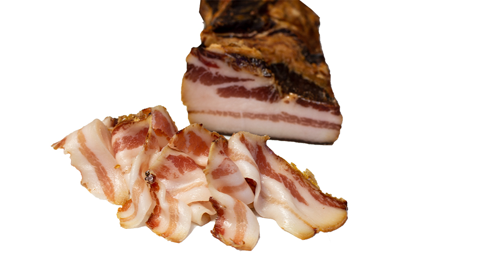 gerucherter Speck