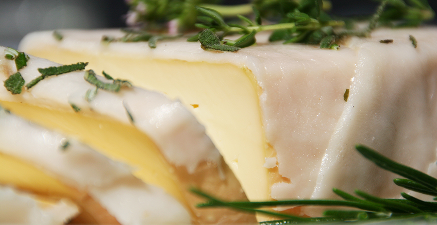 Käse im Lardomantel