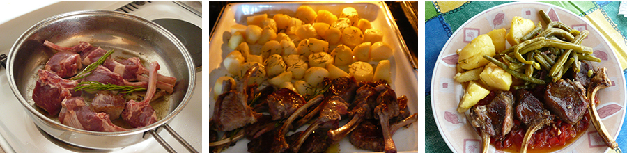 Lammfleisch Kurzbraten Stcke