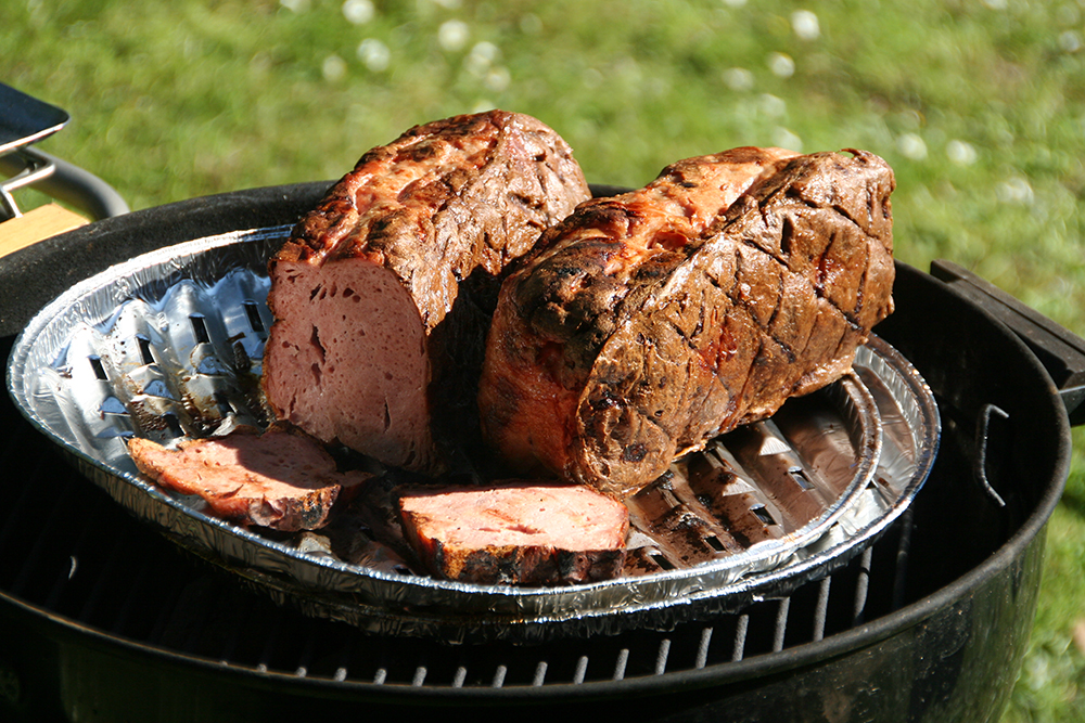 Leberks am Griller