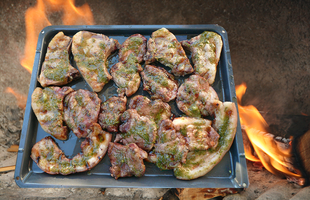 Mangalitza Grillfleisch