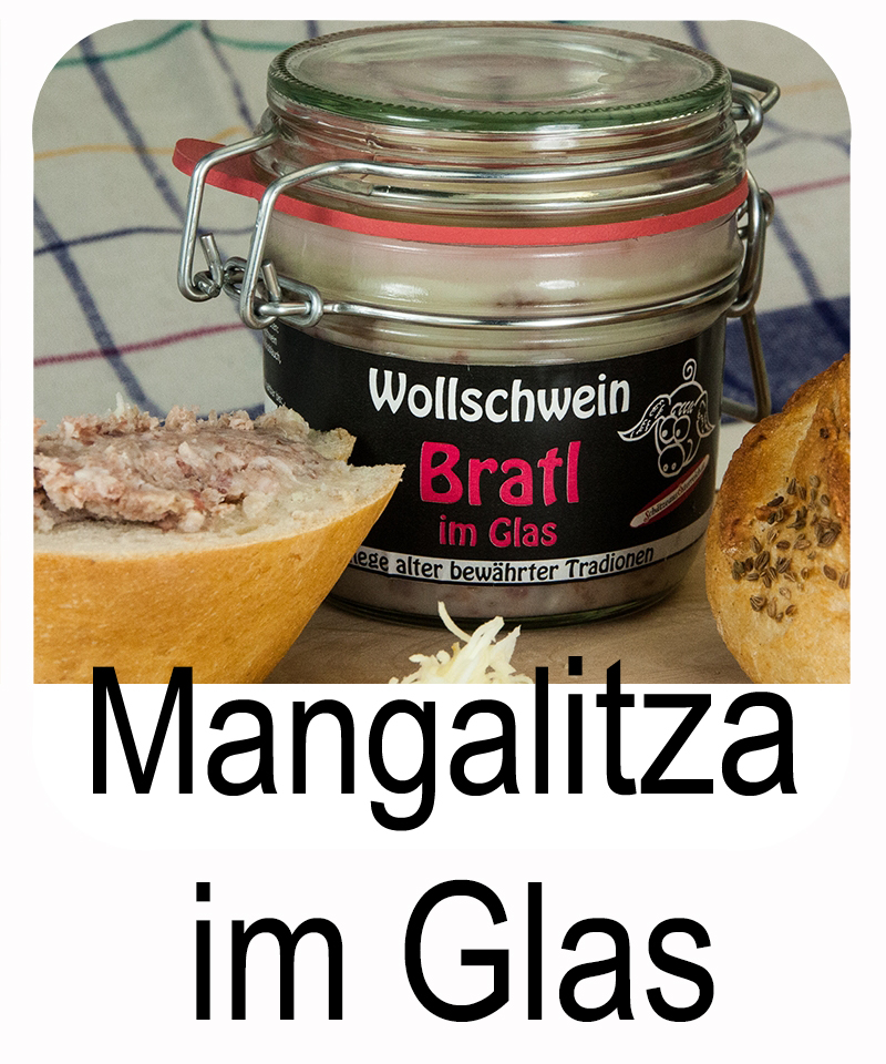 Mangalitza im Glas