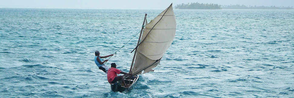 Segeln mit den Kuna Indios