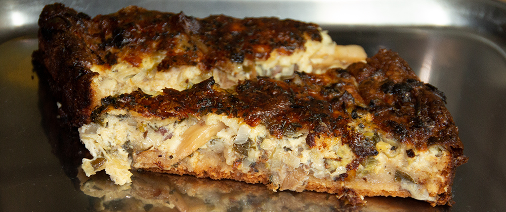 Shiitake Quiche
