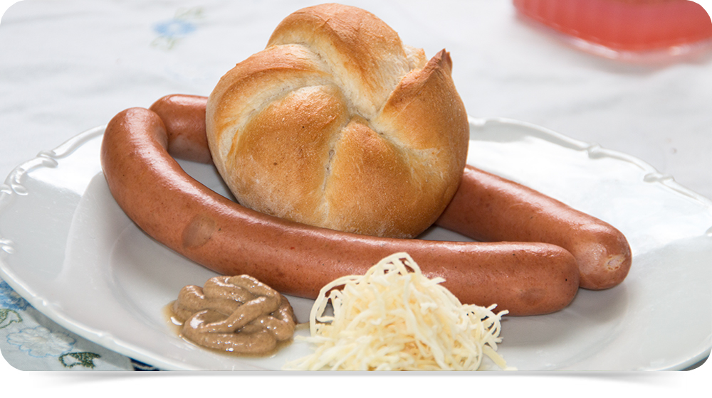 Brhwurst bei Schtze aus sterreich