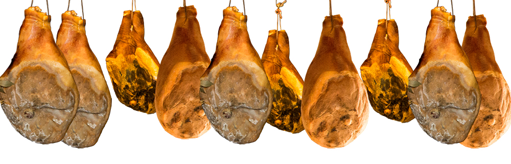 Beinschinken vom Wollschwein