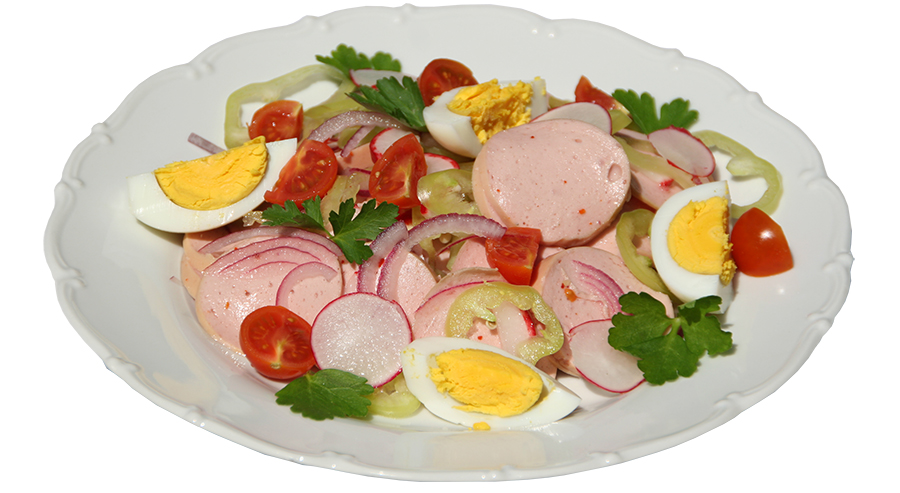 Knacker als Saure Wurst