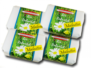 Maibutter aus Bio Rohmilch Sauerrahmbutter