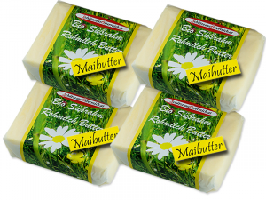 Maibutter Srahmbutter aus Rohmilch