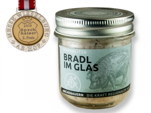 Mangalitza Bradl im Glas