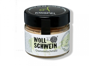 Wollschwein Grammelschmalz