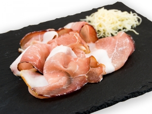 Knoblauch Schinken vom Duroc Schwein