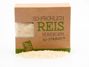 Rundkornreis Trockenreis bei Schtze aus sterreich