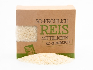 Mittelkornreis aus Trockenanbau bei Schtze aus sterreich
