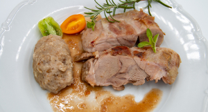 Ziegenkitz Schulter mit Knochen